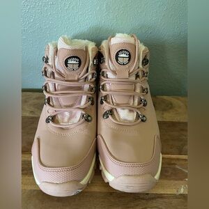 Pink Hiking Boots